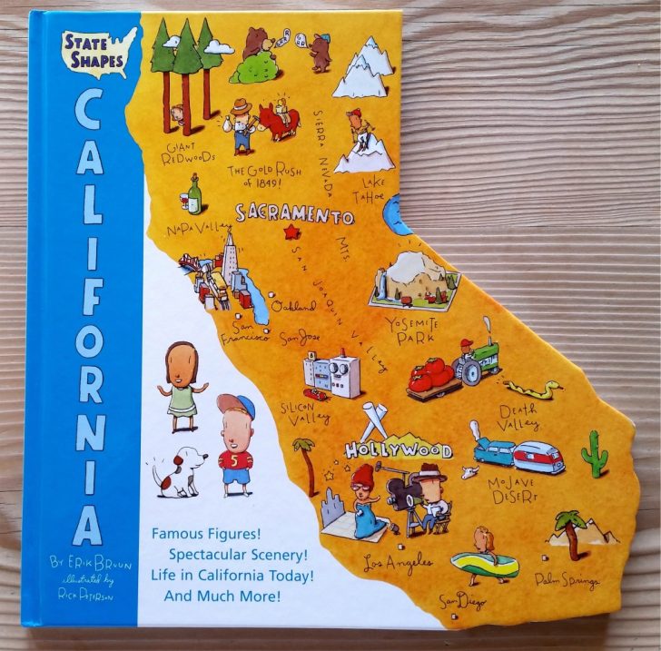 California Map For Kids