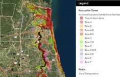 Know Your Flood/evacuation Zone - Florida Hurricane Evacuation Map