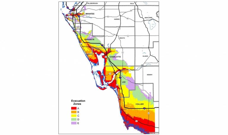 Know Your Hurricane Evacuation Zone | Wgcu News - Florida Hurricane ...