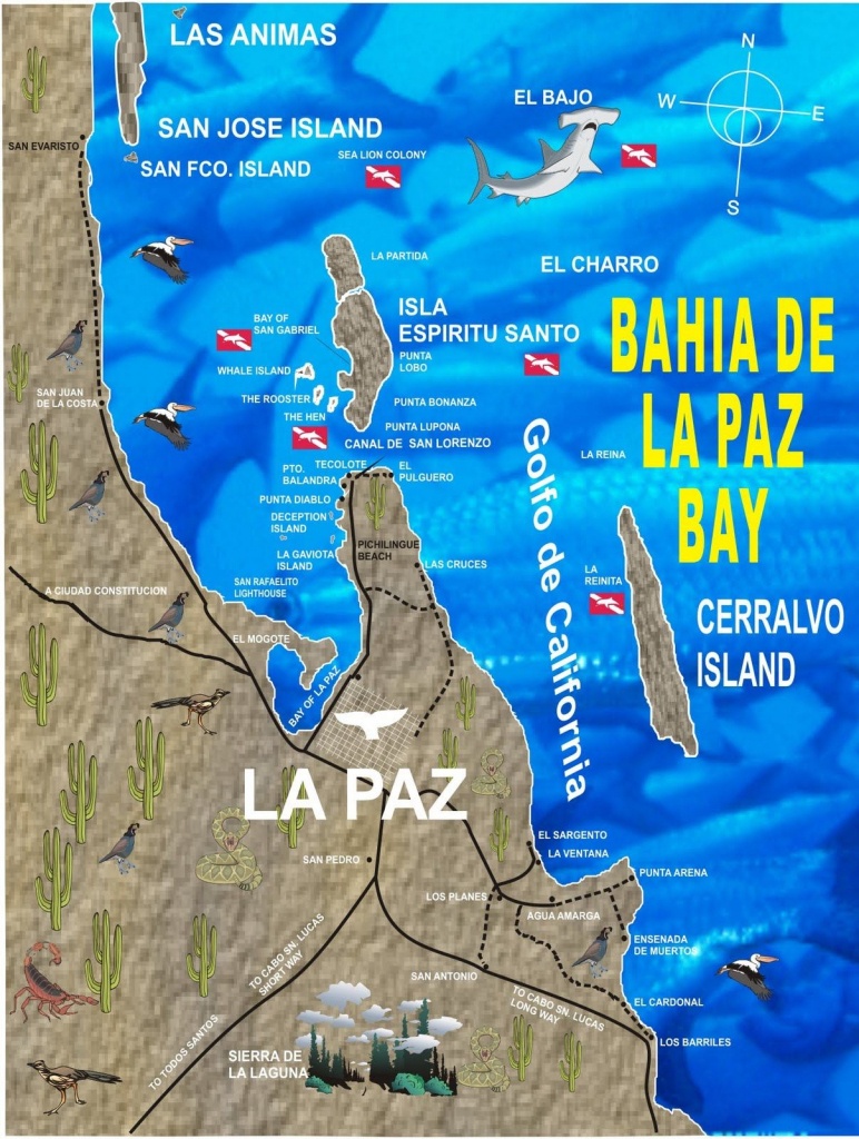 La Paz Baja California Mexico |  Californio: La Paz, Baja - La Paz Baja California Map