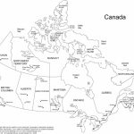 Label Map Of Canada   Capitalsource   Map Of Canada Black And White Printable