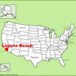 Laguna Beach Location On The U.s. Map   Laguna Beach California Map