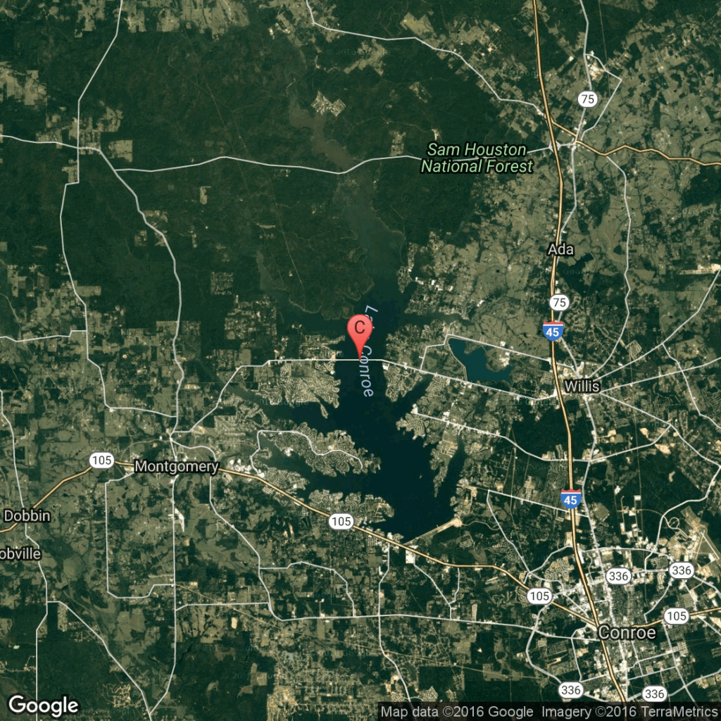 Lake Conroe Texas Fishing Guides 36680 13 Weather | Sitedesignco - Map Of Lake Conroe Texas