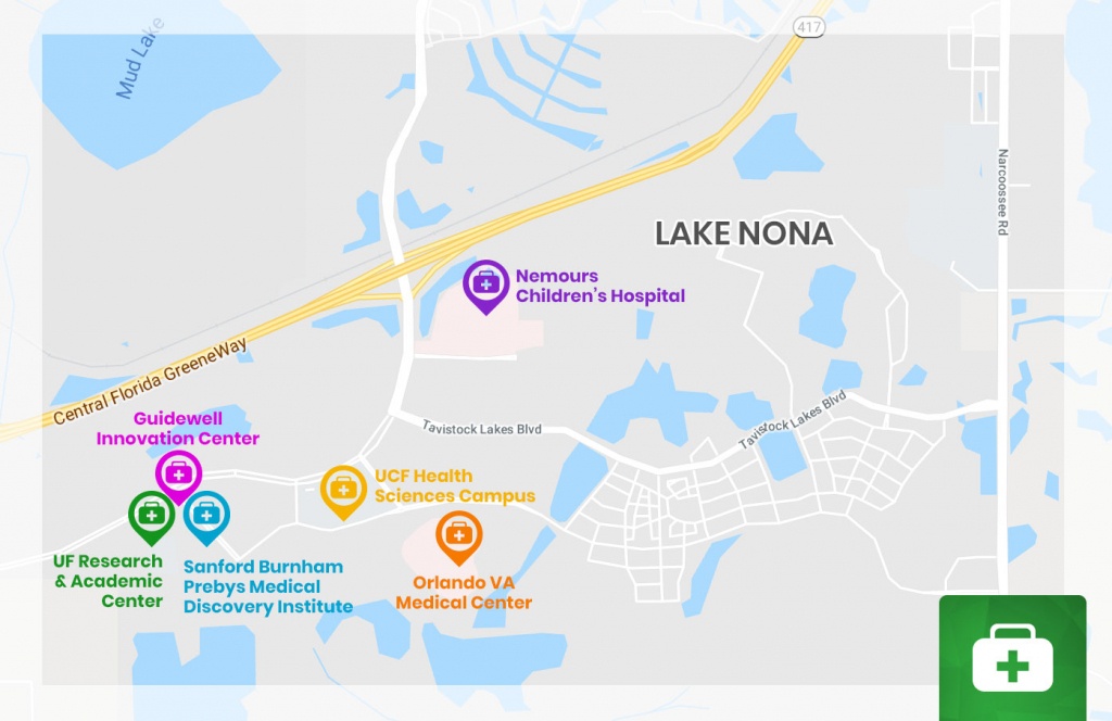 Lake-Nona-Medical-City-Map | Orlando New Home Experts - Lake Nona Florida Map