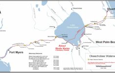 Lake Okeechobee Waterway Locks | Roland Martin Marina - Florida Waterways Map