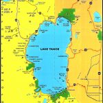 Lake Tahoe Area Maps | Detailed Lake Tahoe Area Mapregion   Map Of Lake Tahoe Area California