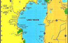 Lake Tahoe Area Maps | Detailed Lake Tahoe Area Mapregion - Map Of Lake Tahoe Area California