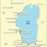 Lake Tahoe Campground Map   California   California Campgrounds Map