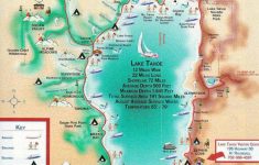 Lake Tahoe Map | California ~ Things To Do | Lake Tahoe Map, Lake - Map Of Lake Tahoe Area California