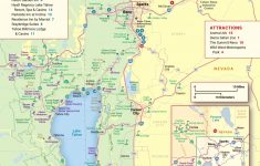Lake Tahoe Maps And Reno Maps | Discover Reno Tahoe - Map Of Lake Tahoe Area California