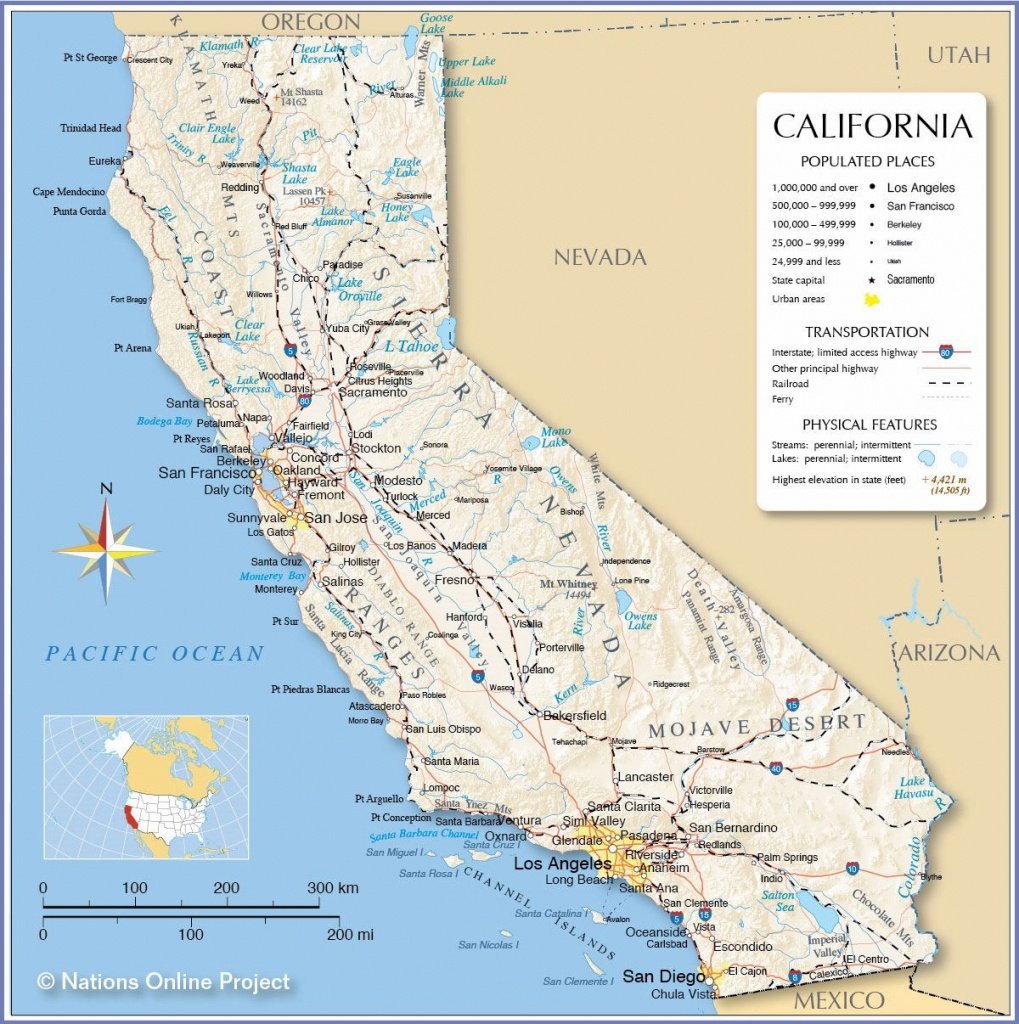 Large California Maps For Free Download And Print | High-Resolution - California Hotel Map
