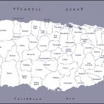 Large Detailed Administrative Map Of Puerto Rico. Puerto Rico Large   Printable Map Of Puerto Rico
