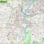 Large Detailed Map Of Belfast   Belfast City Centre Map Printable