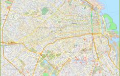 Large Detailed Map Of Buenos Aires - Florida Street Buenos Aires Map