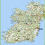 Large Detailed Map Of Ireland With Cities And Towns   Printable Map Of Ireland Counties And Towns