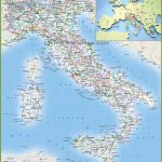 Large Detailed Map Of Italy   Large Map Of Italy Printable