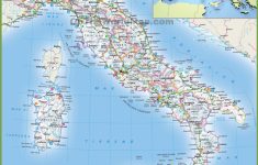 large detailed map of italy printable map of italy with cities Large Detailed Map Of Italy - Printable Map Of Italy With Cities