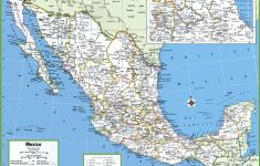 Large Detailed Map Of Mexico With Cities And Towns | Mexico | Map - Printable Map Of Mexico