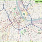 Large Detailed Map Of Nashville   Printable Map Of Nashville