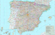 large detailed map of spain with cities and towns printable map of spain with cities Large Detailed Map Of Spain With Cities And Towns - Printable Map Of Spain With Cities
