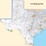 Large Detailed Map Of Texas With Cities And Towns   North Texas Highway Map
