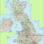 Large Detailed Map Of Uk With Cities And Towns   Printable Map Of England With Towns And Cities