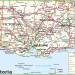 Large Detailed Map Of Victoria With Cities And Towns   Printable Map Of Victoria Australia