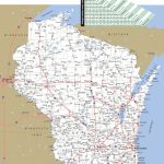 Large Detailed Map Of Wisconsin With Cities And Towns   Printable Map Of Wisconsin Cities