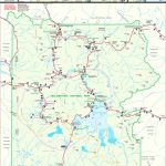Large Detailed Map Of Yellowstone   Free Printable Map Of Yellowstone National Park