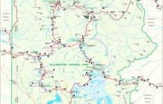 Large Detailed Map Of Yellowstone - Printable Map Of Yellowstone National Park