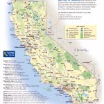 Large Detailed National Par California State Map Map Of California   California State And National Parks Map