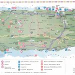Large Detailed Road And Tourist Map Of Puerto Rico. Puerto Rico   Printable Map Of Puerto Rico For Kids