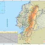 Large Detailed Road Map Of Ecuador   Printable Map Of Ecuador