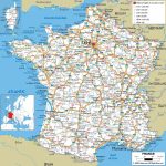 Large Detailed Road Map Of France With All Cities And Airports   Large Printable Map Of France