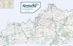 Large Detailed Road Map Of Kentucky - Printable Map Of Kentucky ...