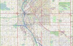 Large Detailed Street Map Of Denver - Denver City Map Printable