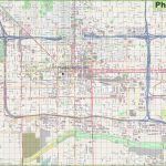 Large Detailed Street Map Of Phoenix   Printable Map Of Phoenix