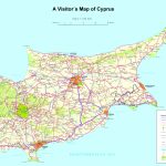 Large Detailed Tourist Map Of Cyprus   Printable Map Of Cyprus