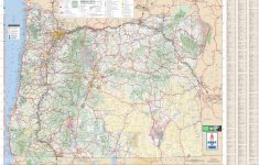 Large Detailed Tourist Map Of Oregon With Cities And Towns - Printable Map Of Oregon
