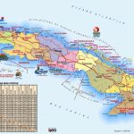 Large Detailed Travel Map Of Cuba   Printable Map Of Cuba