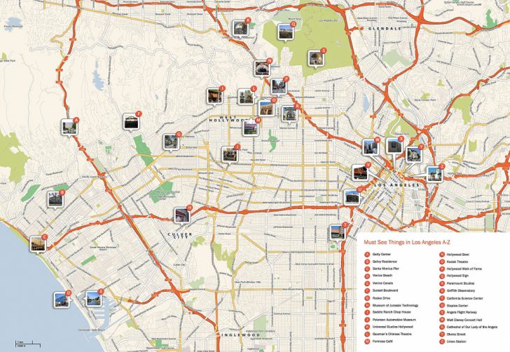 Map Of West Hollywood California