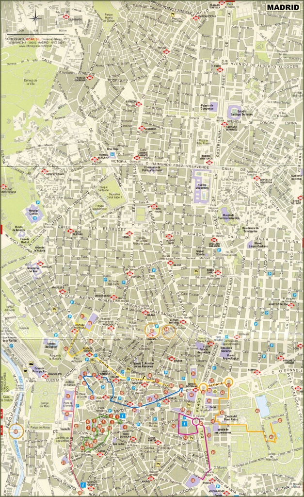 Large Madrid Maps For Free Download And Print | High-Resolution And - Madrid City Map Printable