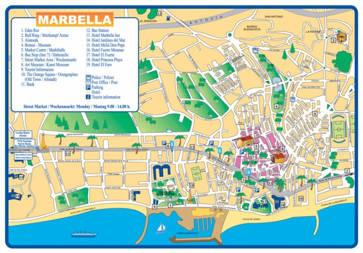 Large Marbella Maps For Free Download And Print High Resolution Printable Street Map Of Nerja Spain 728x507 