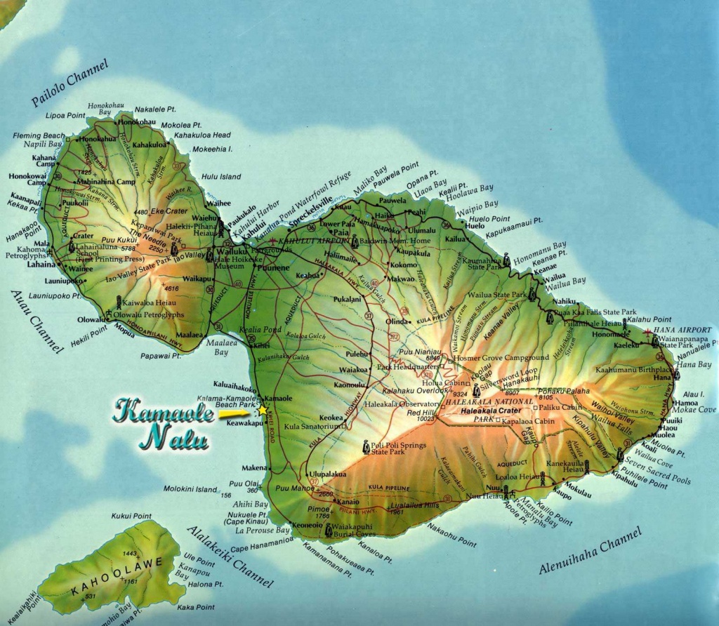 Large Maui Maps For Free Download And Print High Resolution And Maui Road Map Printable 