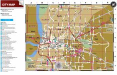 Large Memphis Maps For Free Download And Print | High-Resolution And - Memphis City Map Printable