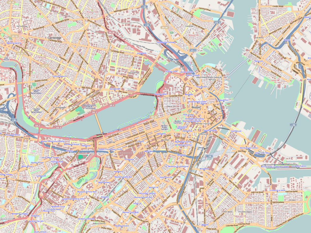Large Printable Boston Maps | World Map Photos And Images - Printable Local Street Maps