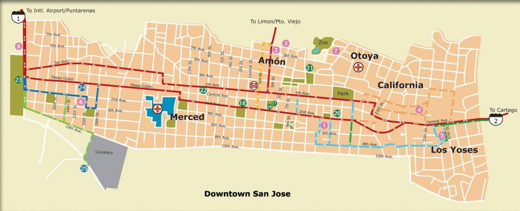 Large San Jose Maps For Free Download And Print | High-Resolution - Printable Map Of San Jose