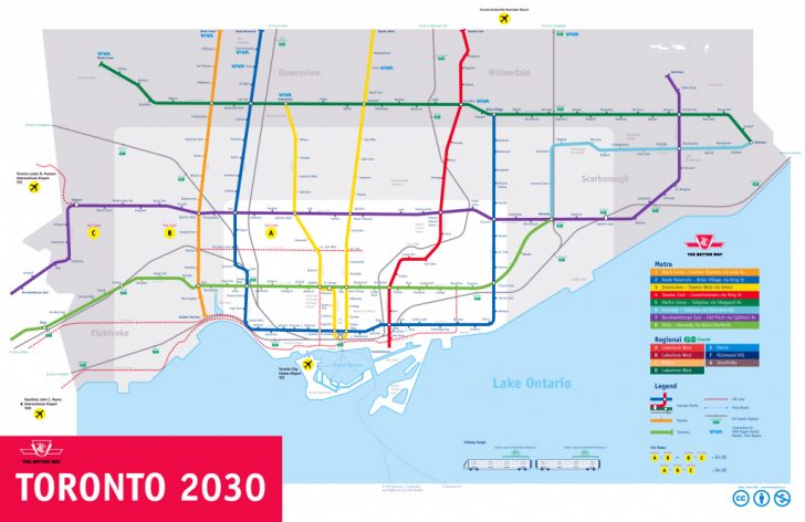 Toronto Subway Map Printable