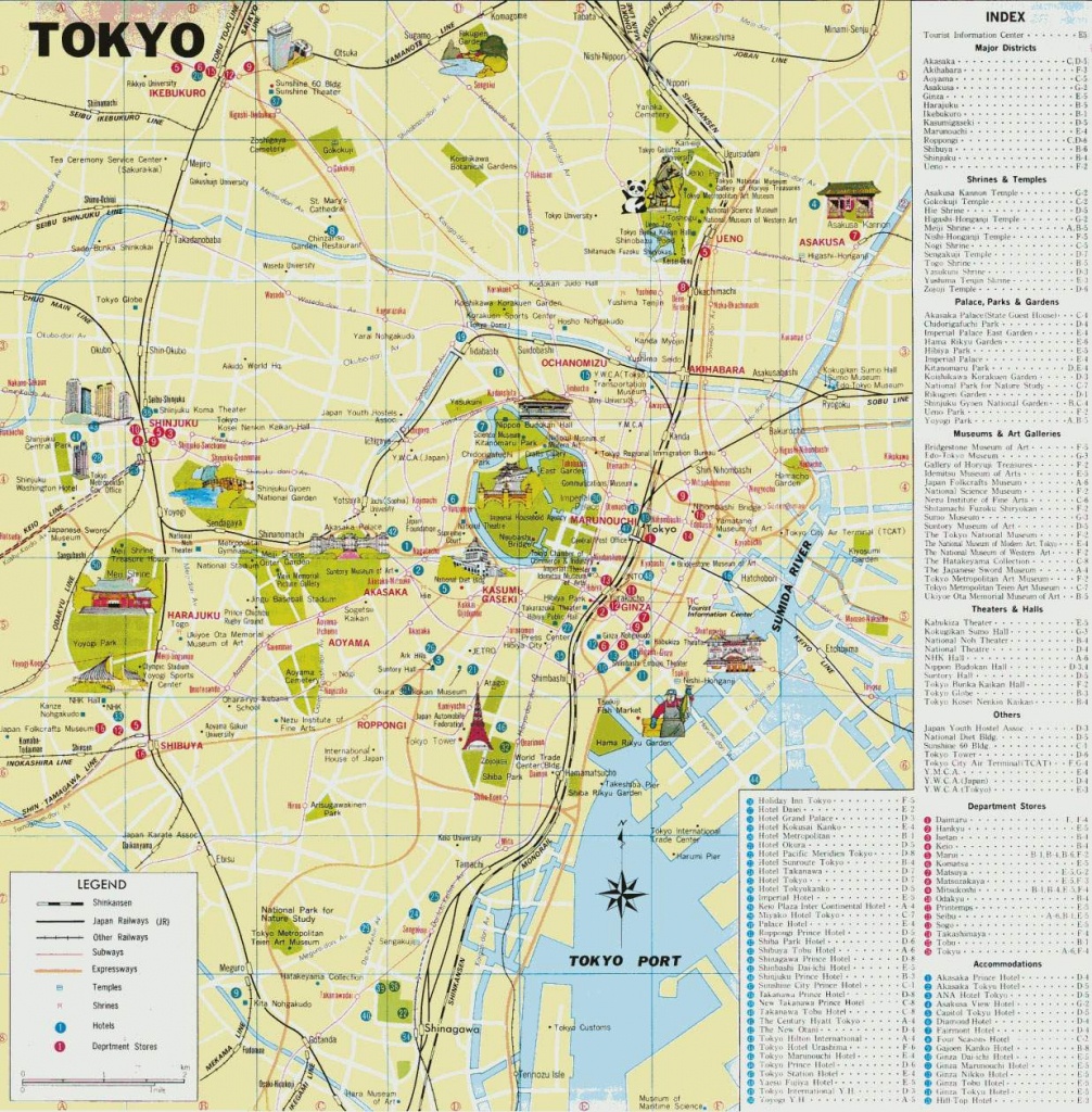 Large Tokyo Maps For Free Download And Print | High-Resolution And - Printable Map Of Tokyo