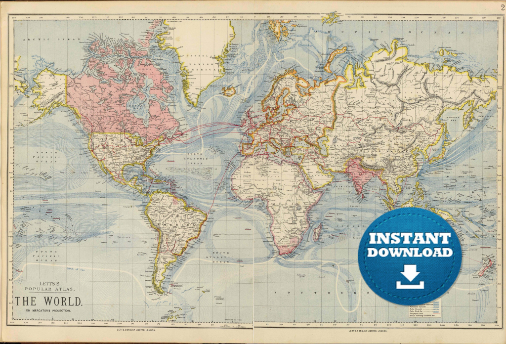 Large World Map Hd Hq Free Downloading 19 Downloadable Maps - Free Printable Large World Map Poster